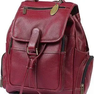 Claire Chase Travel Rose Red Backpack Colorado Oxford Backpack – Claire Chase main image 4